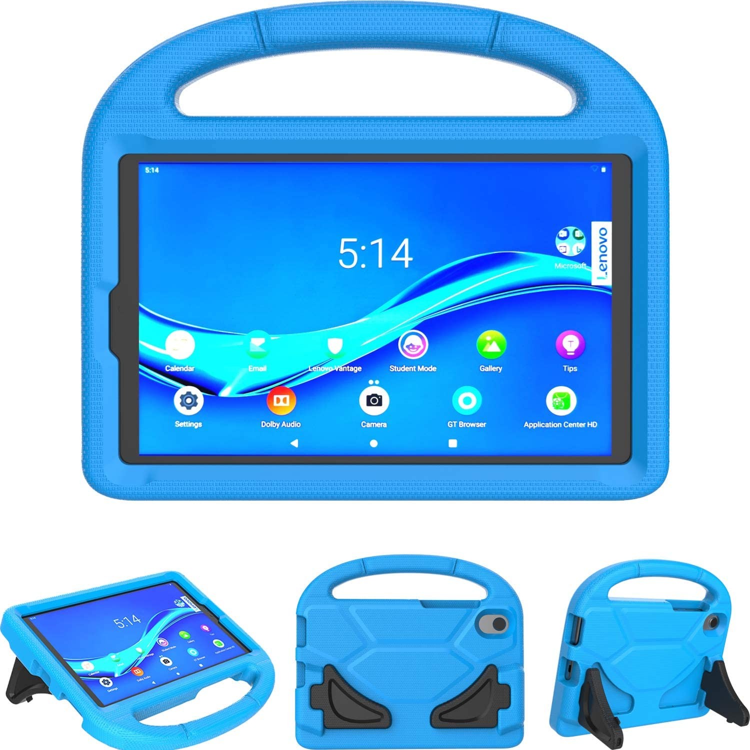 Ümbris Shockproof Kids Samsung X200/X205 Tab A8 10.5 2021 dark sinine