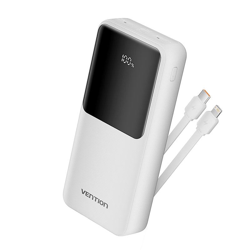 Vention FHPW0 välisaku USB 20000mAh 22.5W valge