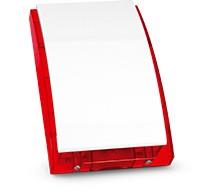 Satel SP-4001R välissireen metallkilbiga, punane