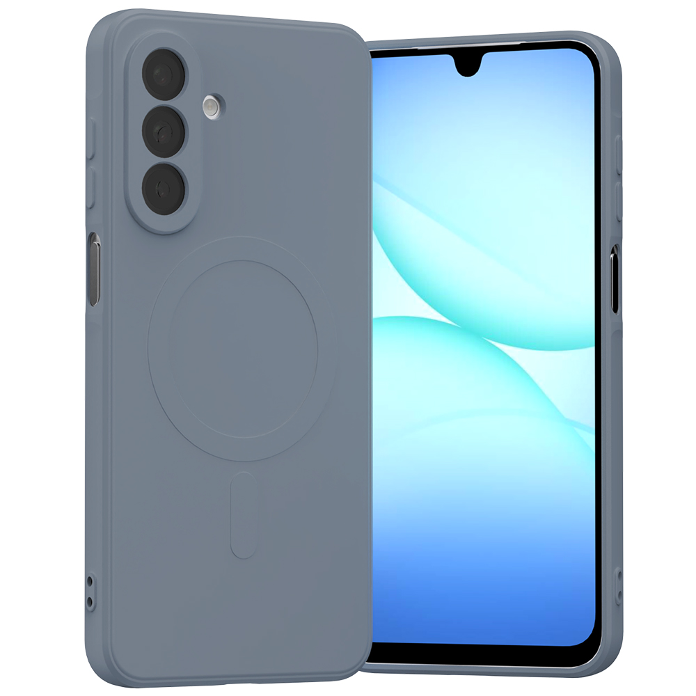 Mercury Semi-Silicone MagSafe ümbris Samsung Galaxy A17 jaoks, Sierra Blue