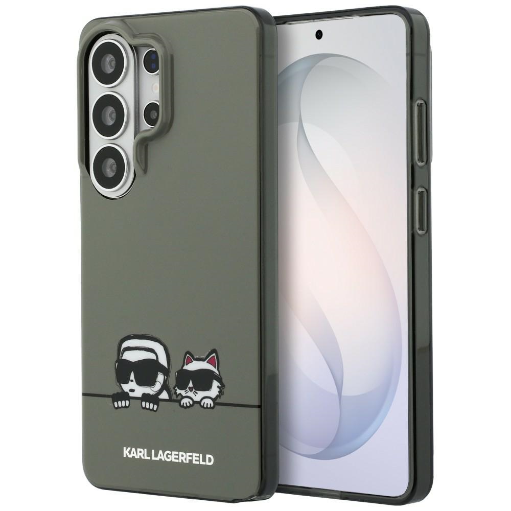 Karl Lagerfeld чехол IML Peekaboo Karl&Choupette MagSafe Samsung Galaxy S26 Ultra черный