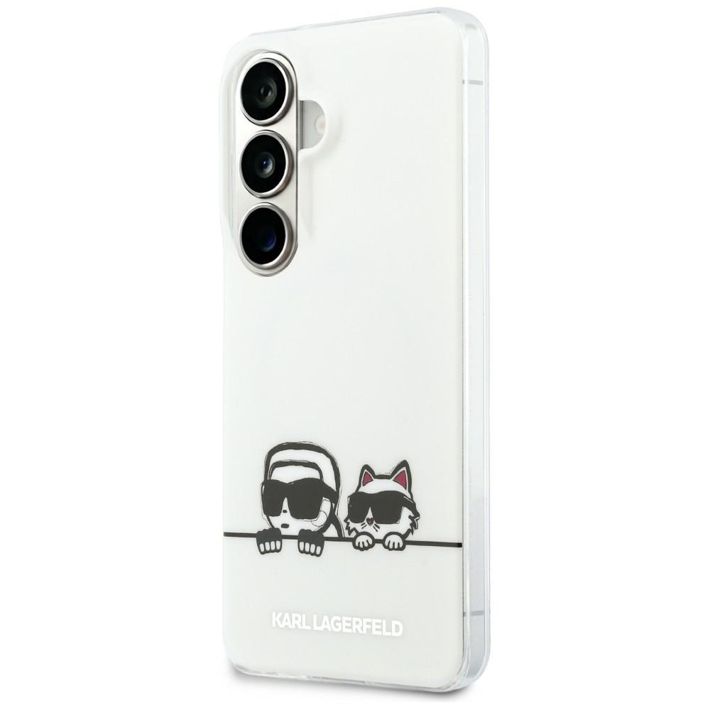 Karl Lagerfeld IML Peekaboo Karl&Choupette MagSafe Ümbris for Samsung Galaxy S26 Plus - läbipaistev
