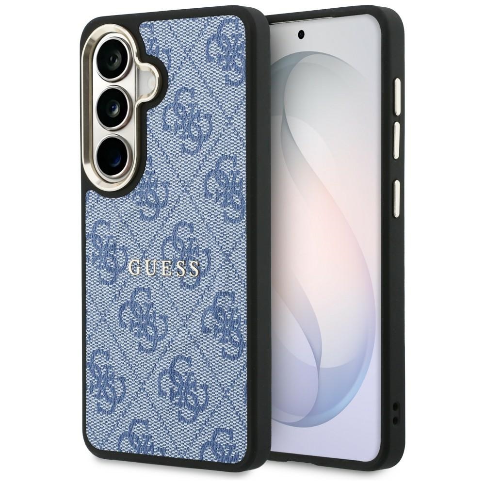 Guess ümbris 4G Embossed Ring MagSafe Samsung Galaxy S26 jaoks sinine