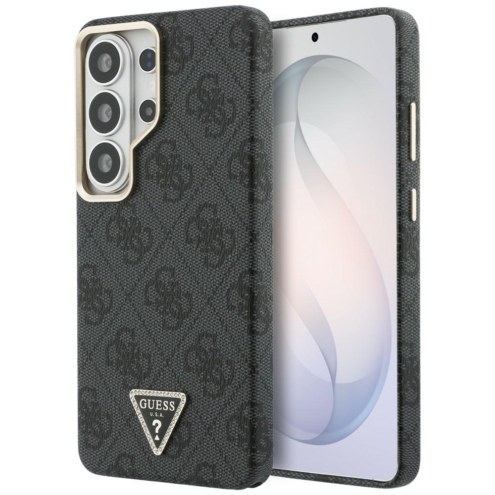 Guess чехол 4G Triangle Logo MagSafe для Samsung Galaxy S26 Ultra чёрный
