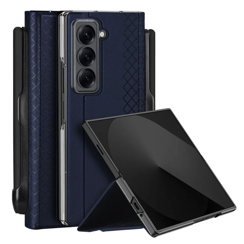DUX DUCIS case BRIL with pen holder jaoks SAMSUNG Z Fold SE/W25 sinine