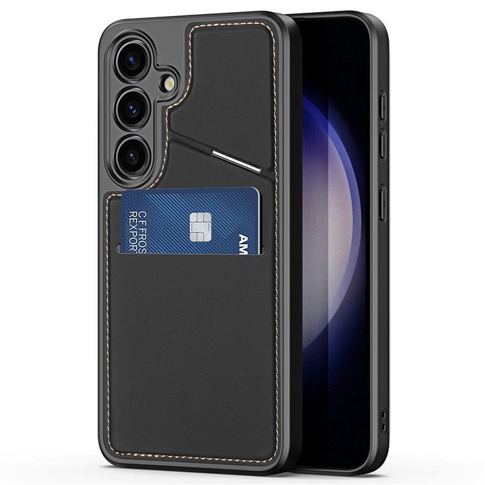 DUX DUCIS ümbris RAFI II MAG with stand compatible with MagSafe jaoks SAMSUNG S24 Plus must