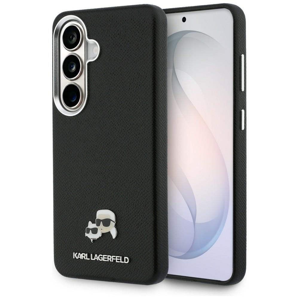 Karl Lagerfeld ümbris Saffiano KC Metal Logo MagSafe Samsung Galaxy S26 must