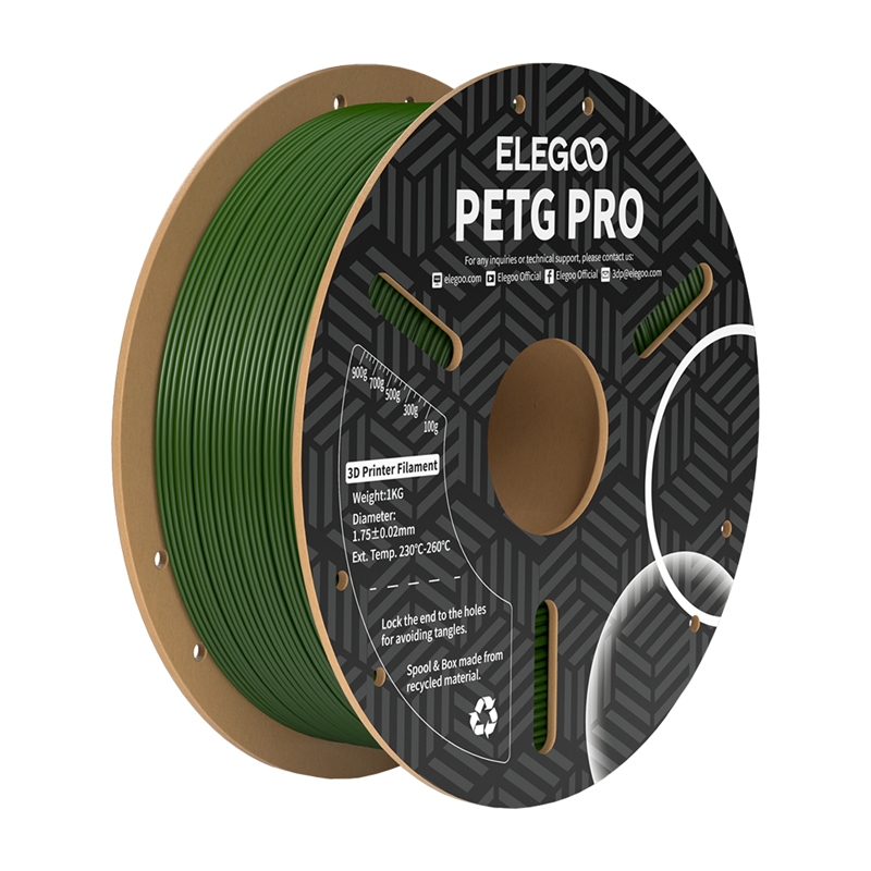 ELEGOO PETG Pro Filament (Olive Roheline)