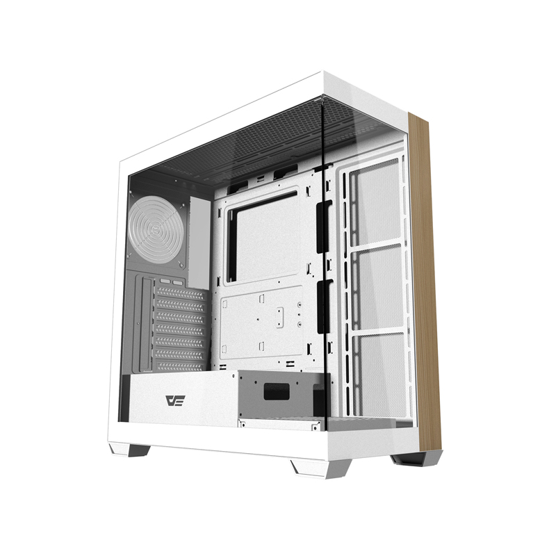 Darkflash DS900W computer ümbris without fans (Valge)