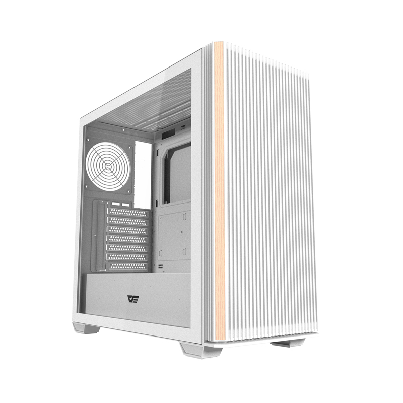 Darkflash DS900WS ATX computer ümbris without fans (Valge)