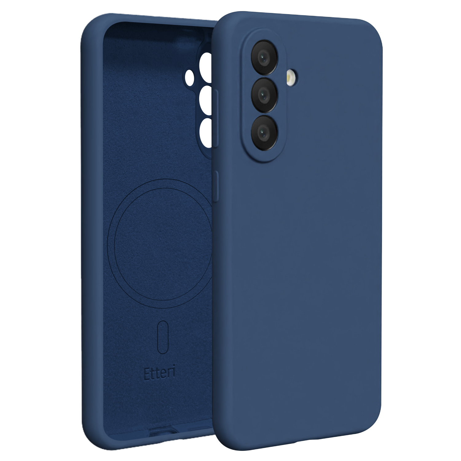 Etteri Silikoon Mag ümbris Samsung Galaxy A37 5G tumesinine