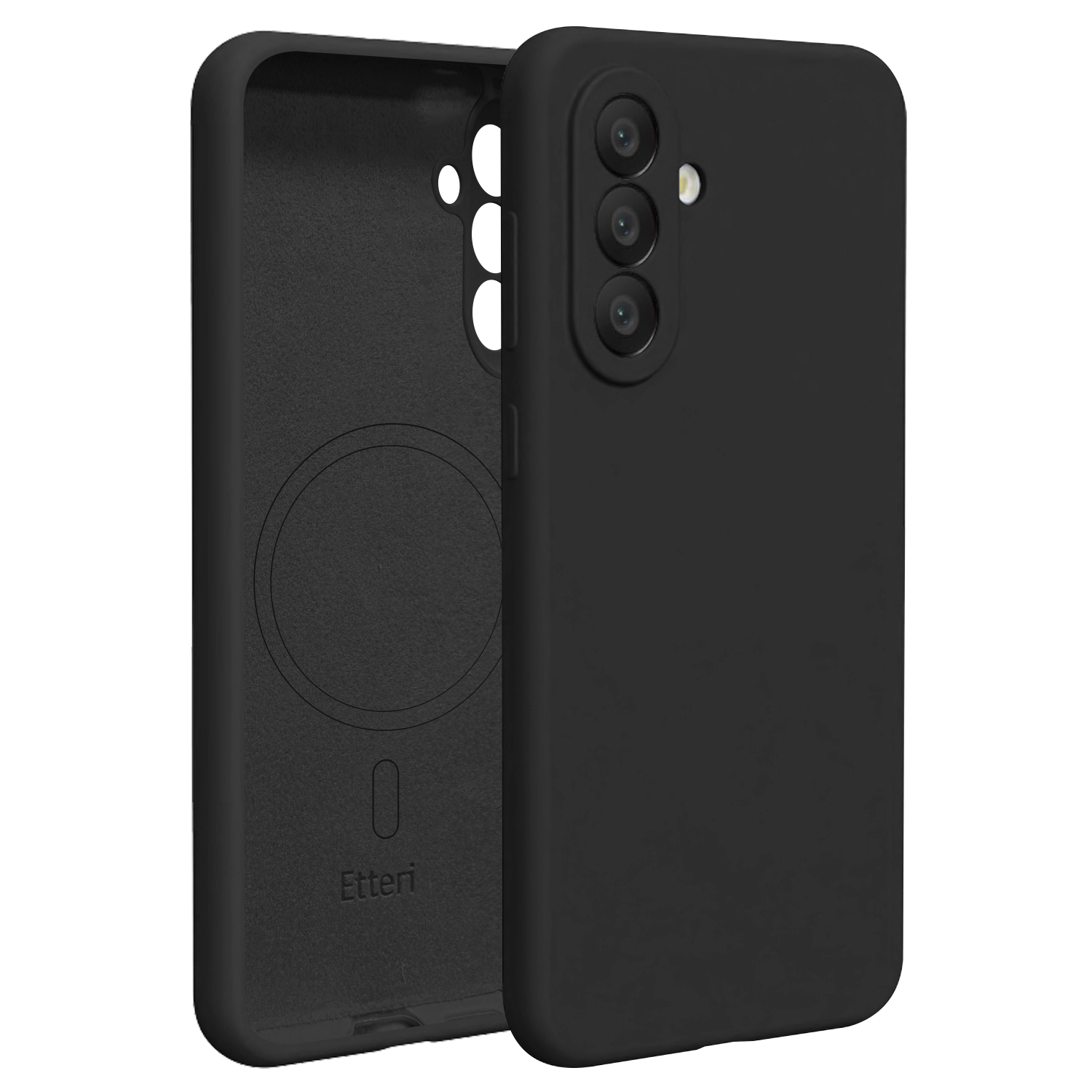 Etteri Silikoon Mag ümbris Samsung Galaxy A37 5G must
