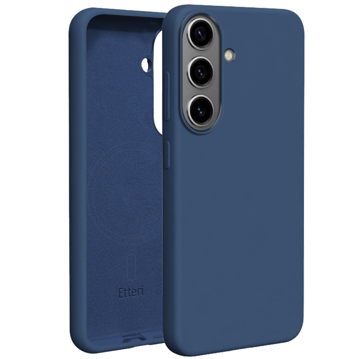 Etteri Silikoon Mag ümbris for Samsung Galaxy S26 tumesinine