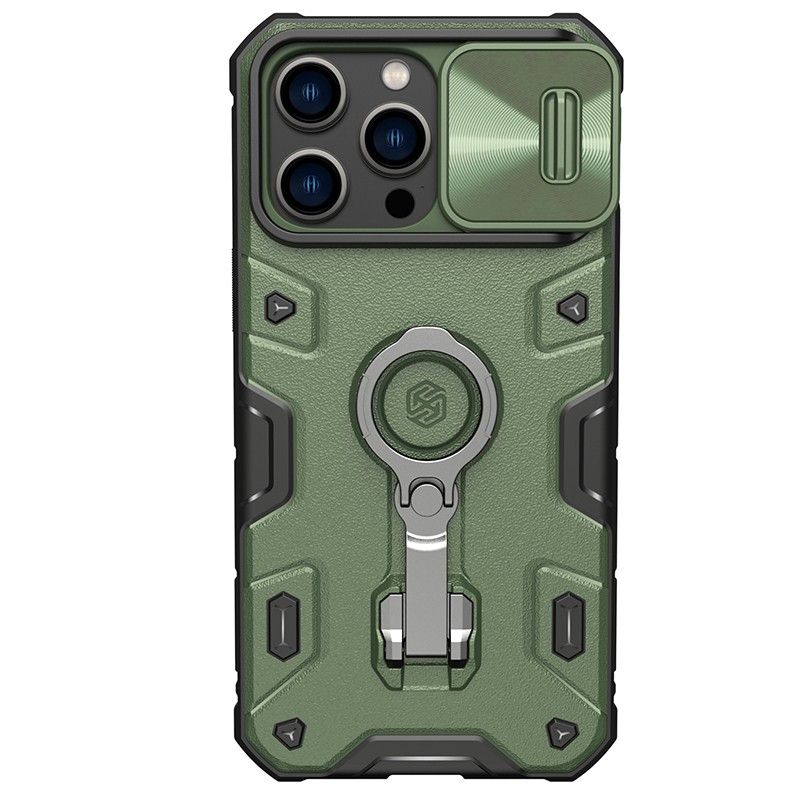 Ümbris Nillkin CamShield Armor Pro Apple iPhone 14 Pro roheline