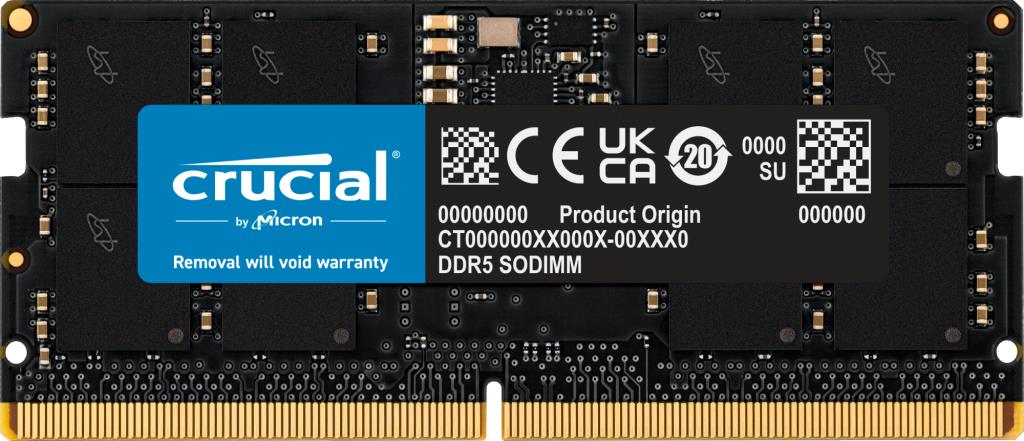 Sülearvuti mälu 24GB DDR5-5600/SO CT24G56C46S5 Crucial