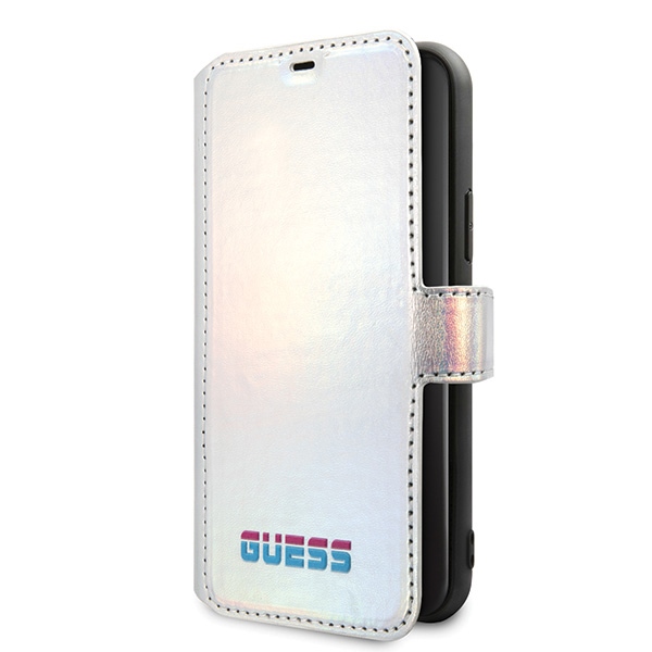 Guess GUFLBKN58BLD iPhone 11 Pro hõbedane/hõbedane raamat Iridescent