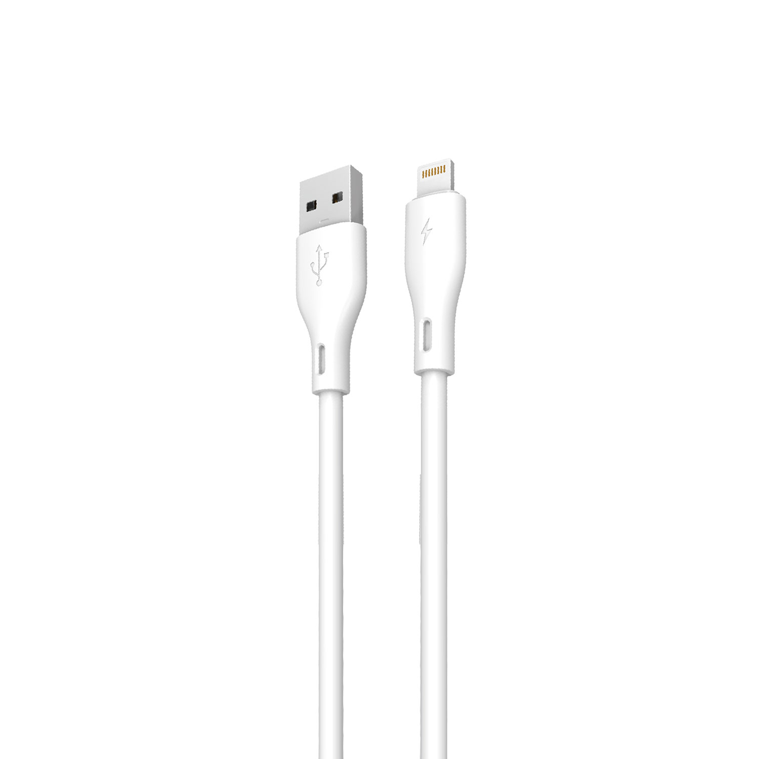 Dudao L2L USB-A / Lightning 3A Cable 2m - Valge