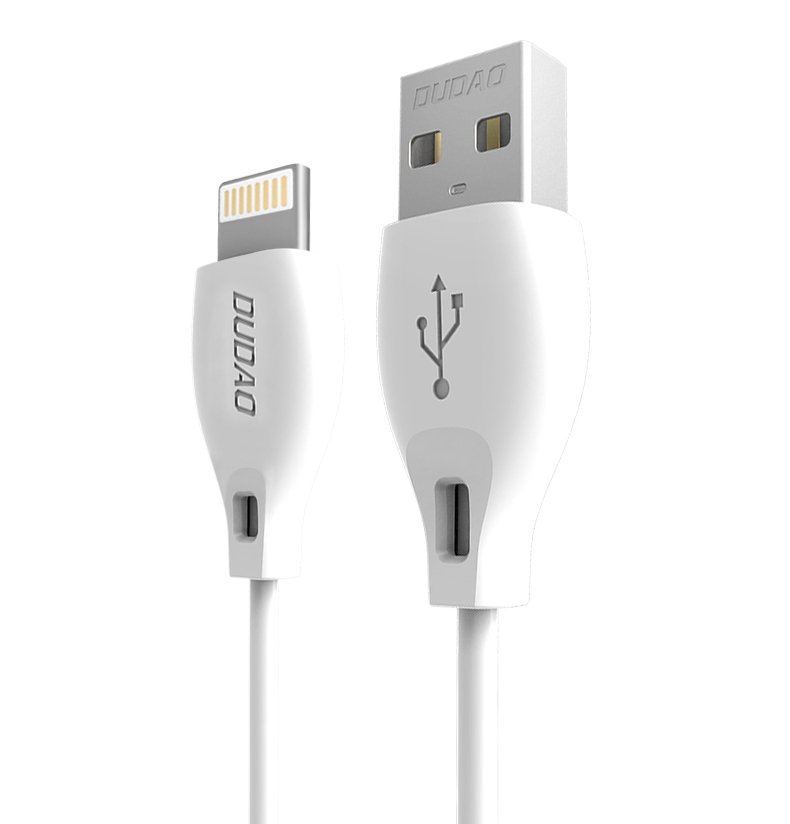 Dudao USB / Lightning cable 2.4A 1m valge (L4L 1m valge)