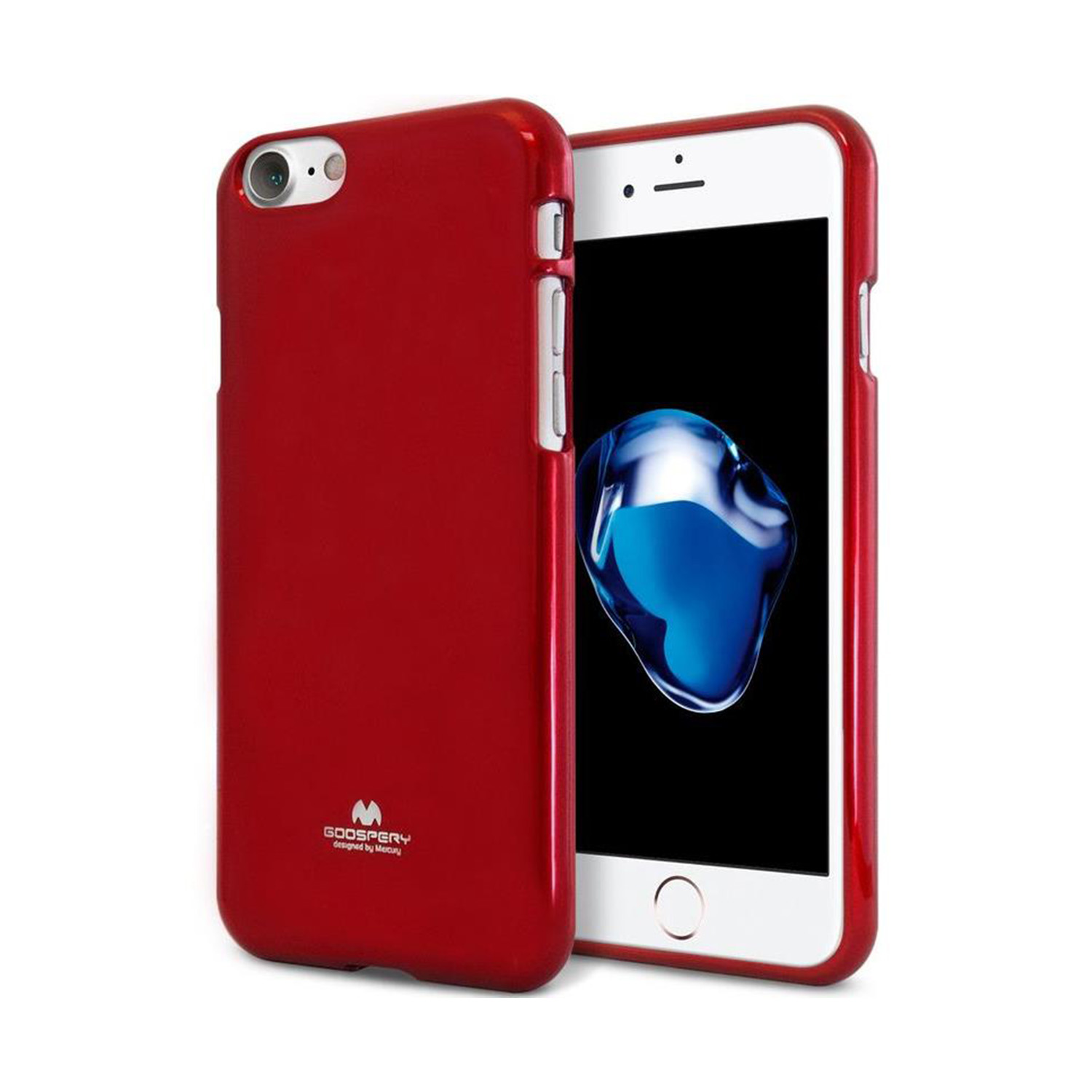 Mercury Jelly ümbris Samsung M21 / M30S jaoks, punane