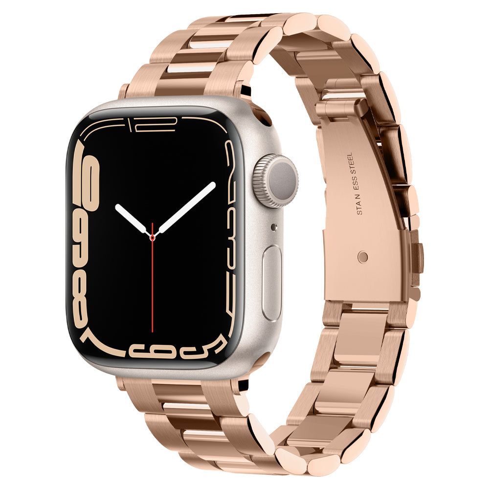 Spigen Modern Fit ремешок для Apple Watch 4/5/6/7/8/SE (38/40/41 mm) - розовое золото
