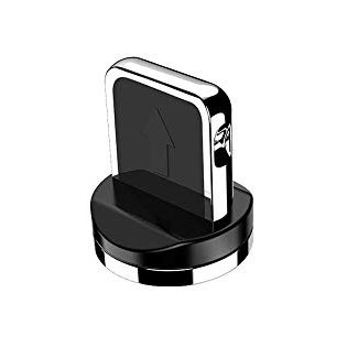 Plug adapter jaoks magnetic USB Kaabel Lightning hõbedane