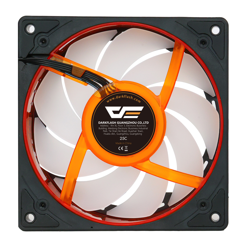 Darkflash DE8 jahutusventilaator (must)