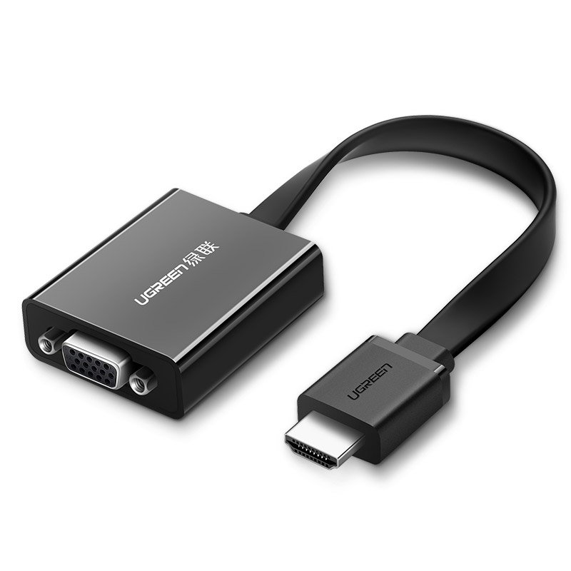 Ugreen adapter HDMI - VGA micro USB / heli 3.5 mm mini jack must (40248)