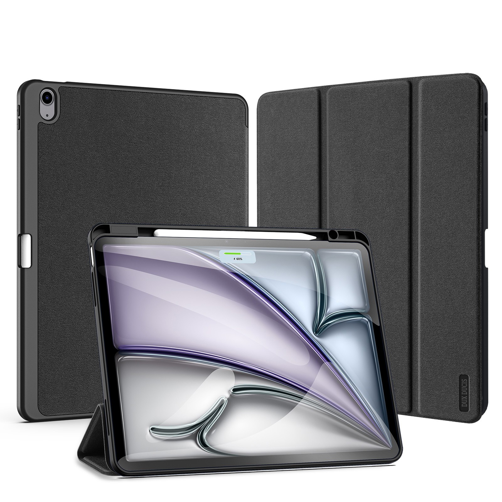 DUX DUCIS case DOMO foldable with pencil storage jaoks iPad Air 13 (2024) must