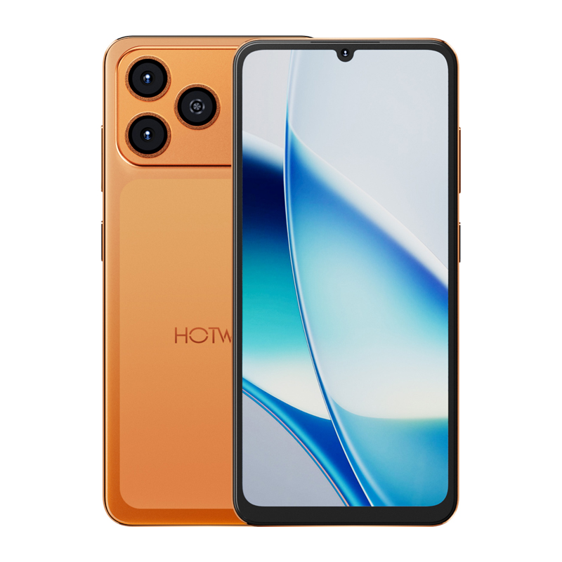 HOTWAV A17 Pro Max смартфон (оранжевый)