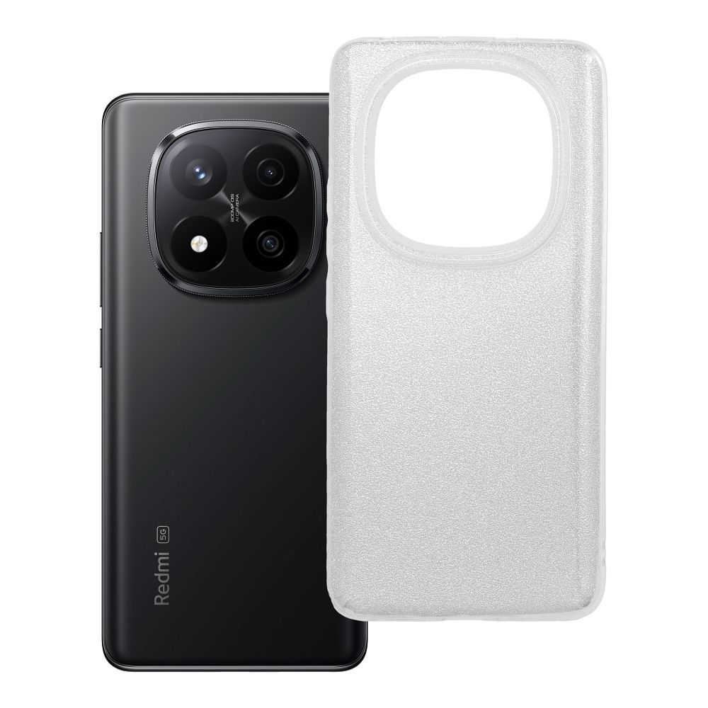 SHINING Ümbris jaoks XIAOMI Redmi Note 14 Pro Plus 5G hõbedane