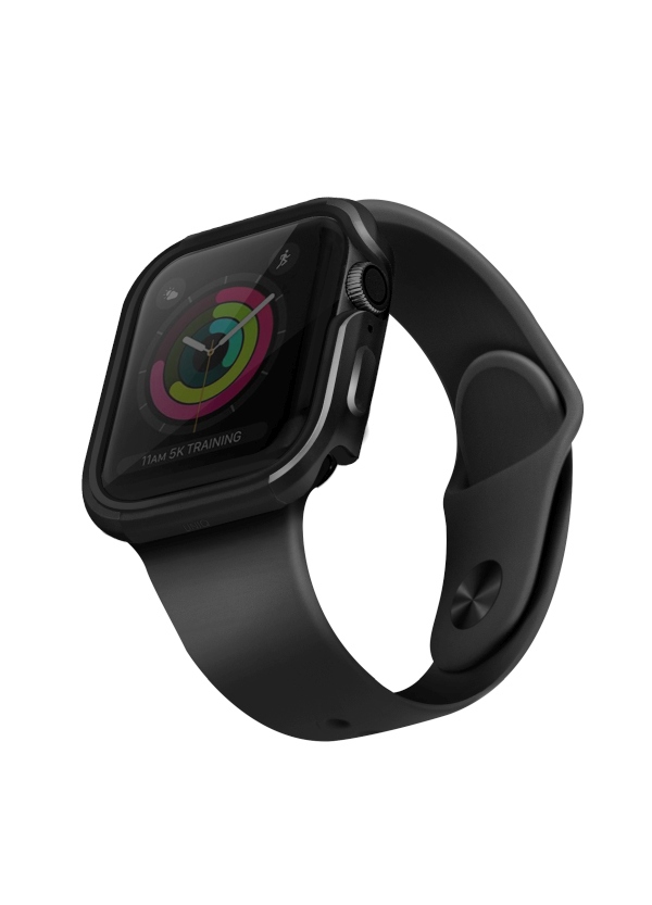 Чехол Uniq Valencia для Apple Watch 4 / 5 / 6 / SE 40 мм - серый