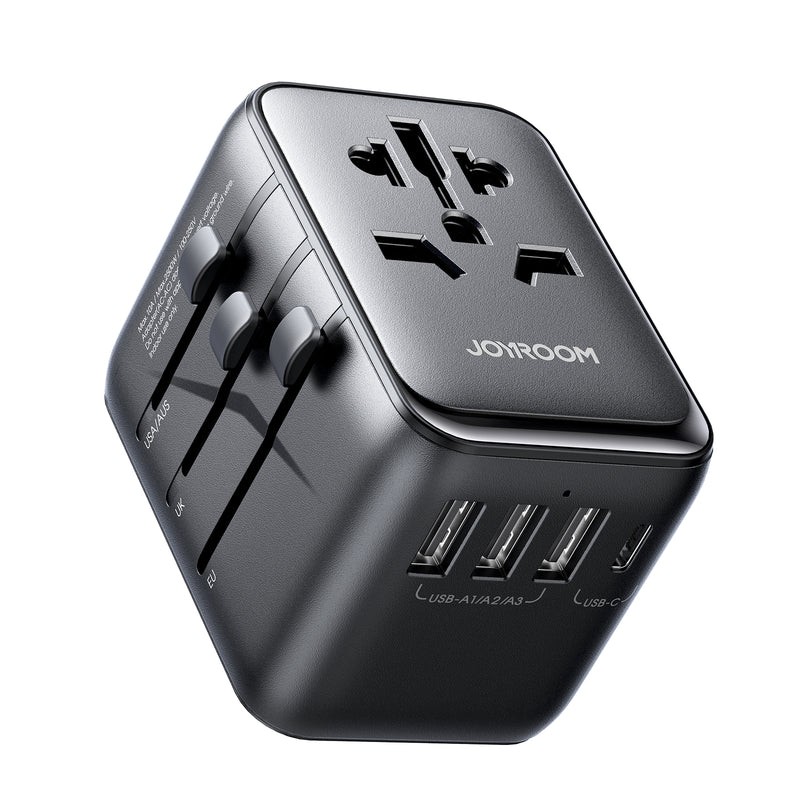 Universal Travel Laadija Joyroom JR-TCW01 15W 3xUSB-A/USB-C must