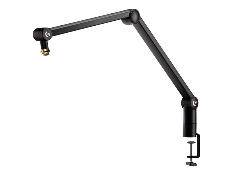 Logitech G Compass Broadcast Boom Arm must mikrofonihoidja