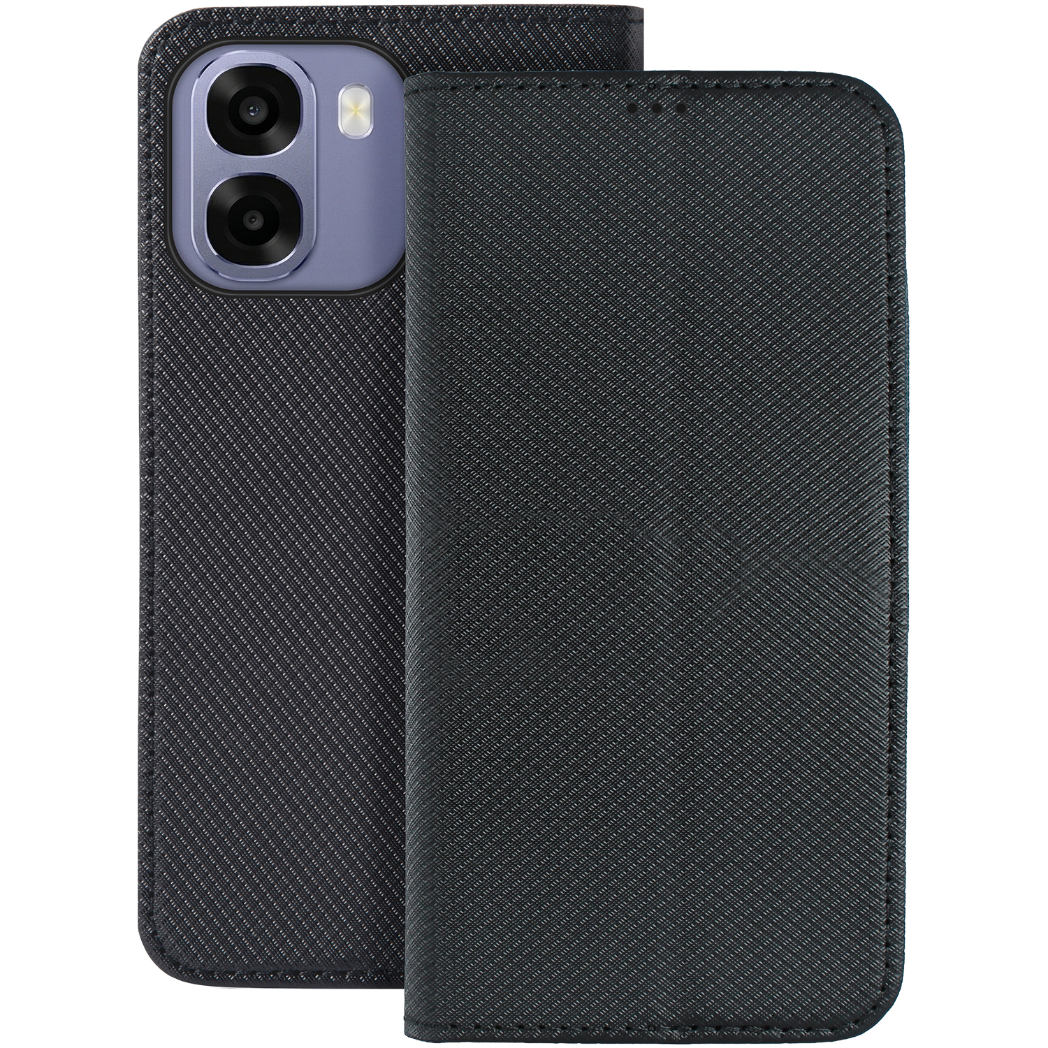 Smart Magnet case for Oppo A6 4G / A6 5G / A6X 4G / A6X 5G / A6S 4G / A6S 5G Global black