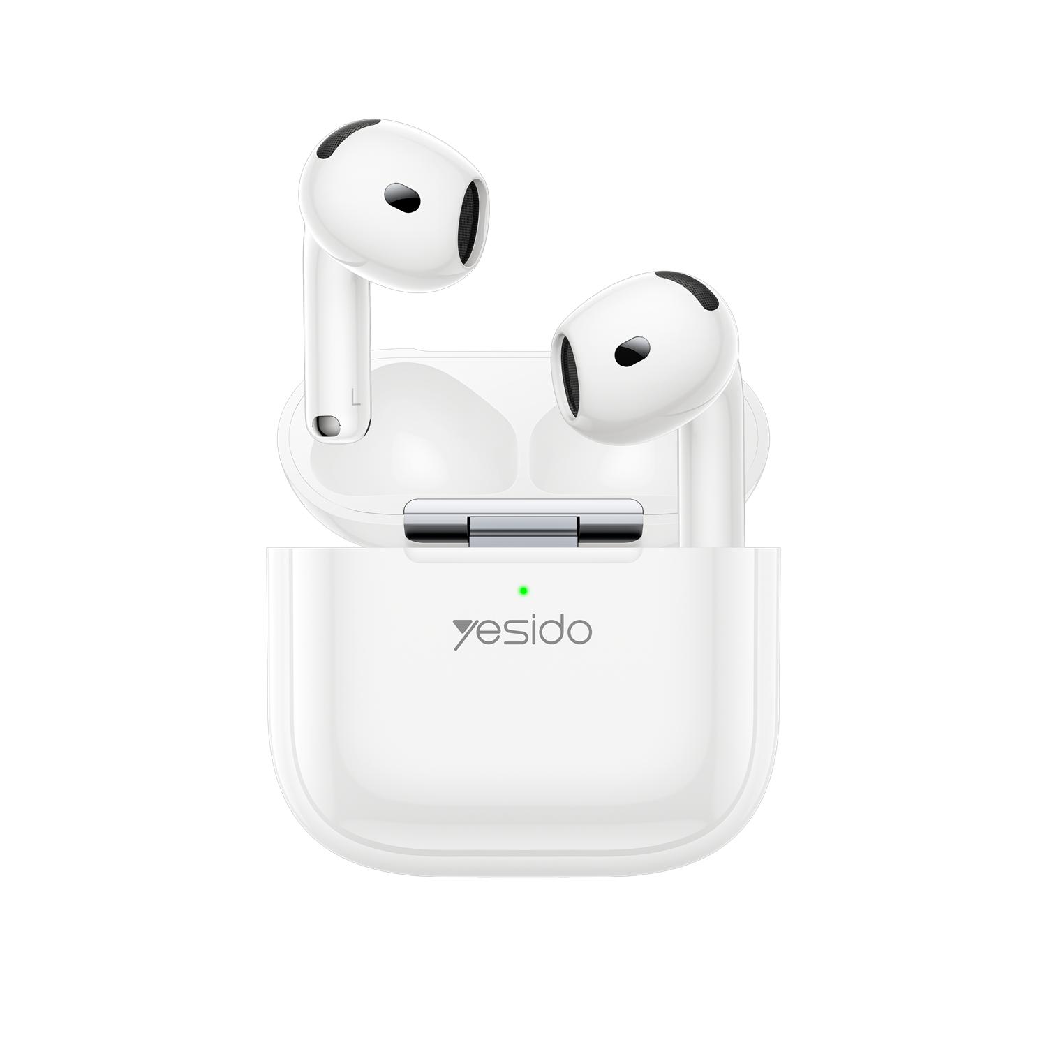 YESIDO HEADPHONES TWS31 BT 5.4 300mAh valge