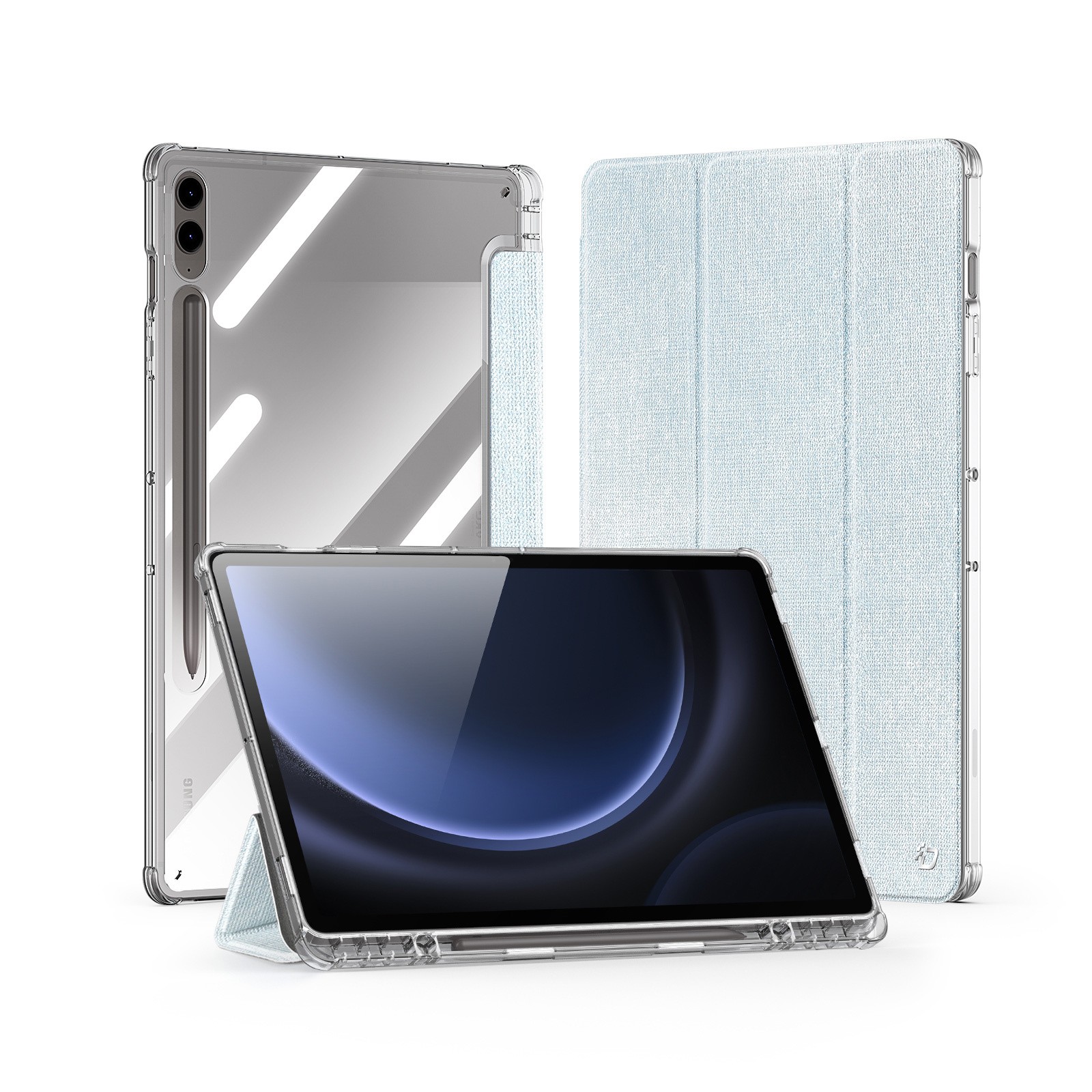 Ümbris Dux Ducis Unid Samsung X810/X816 Tab S9 Plus/X610/X616 Tab S9 FE Plus sinine