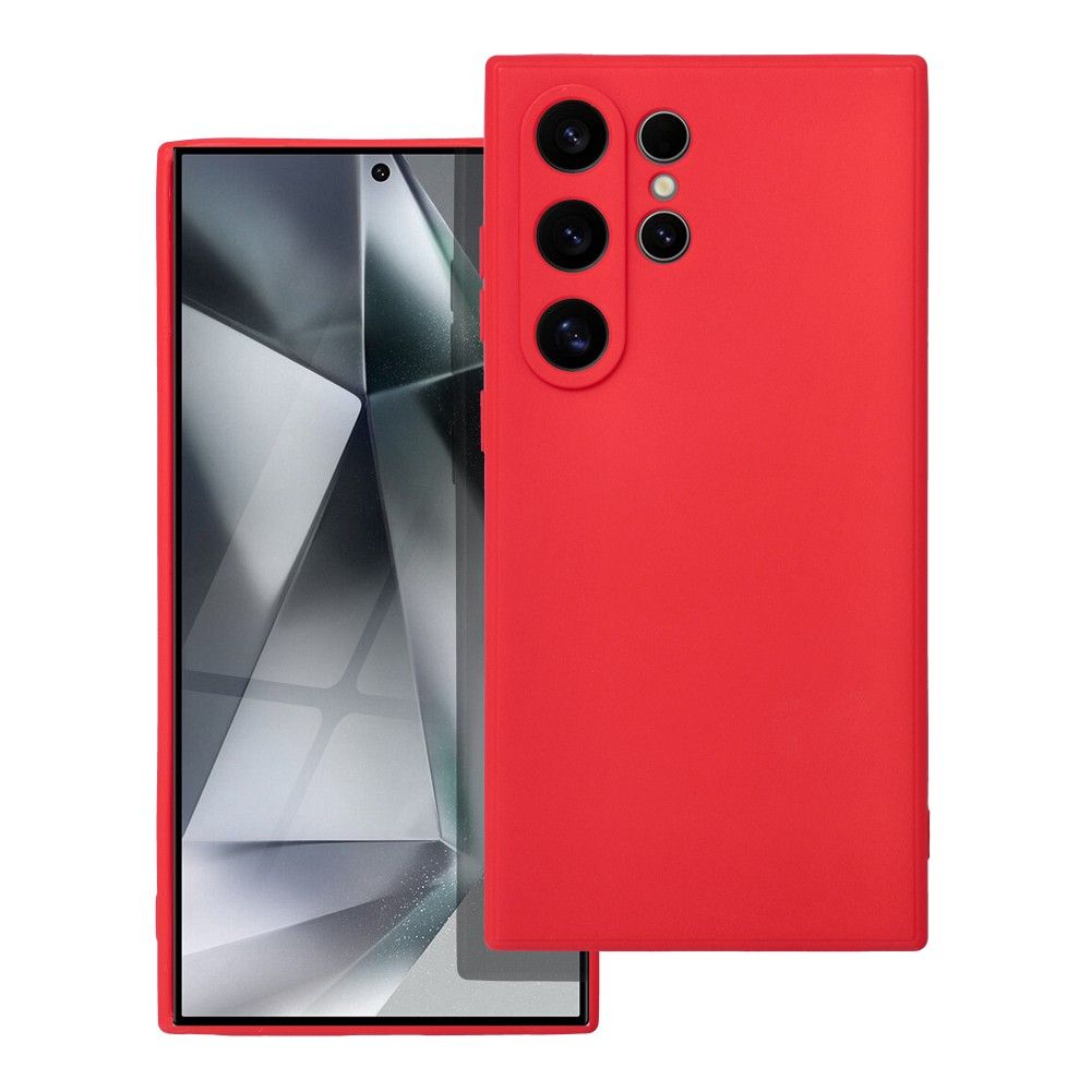 SOFT Ümbris jaoks SAMSUNG S24 Ultra punane