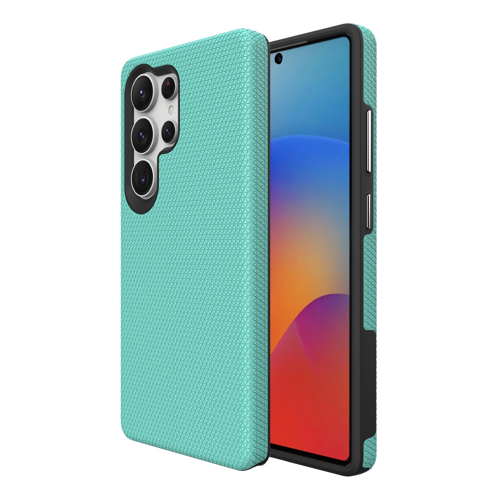 Perfectionists Kolmnurkne Ümbris Samsung S908 S22 Ultra 5G roheline