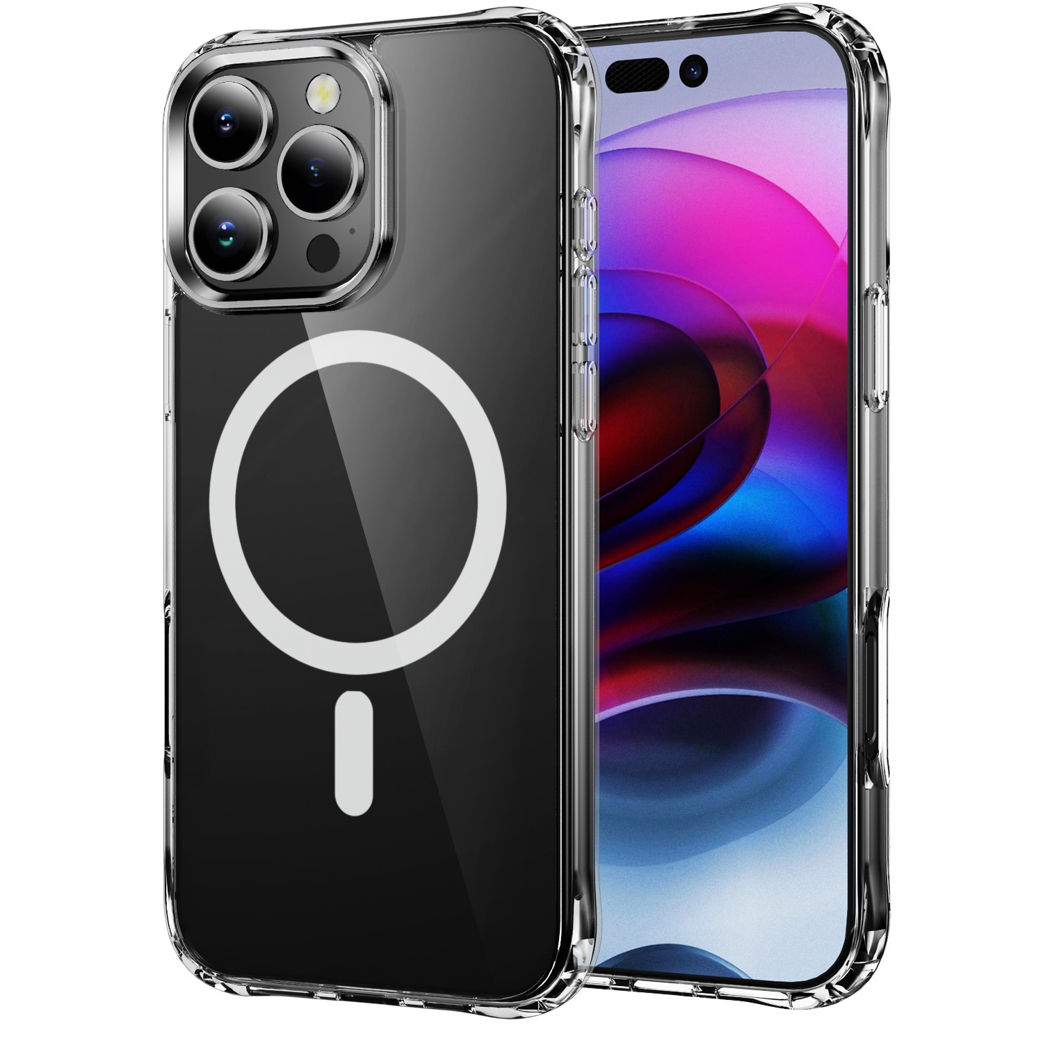 Perfectionists Clear Mag чехол Apple iPhone 15 прозрачный