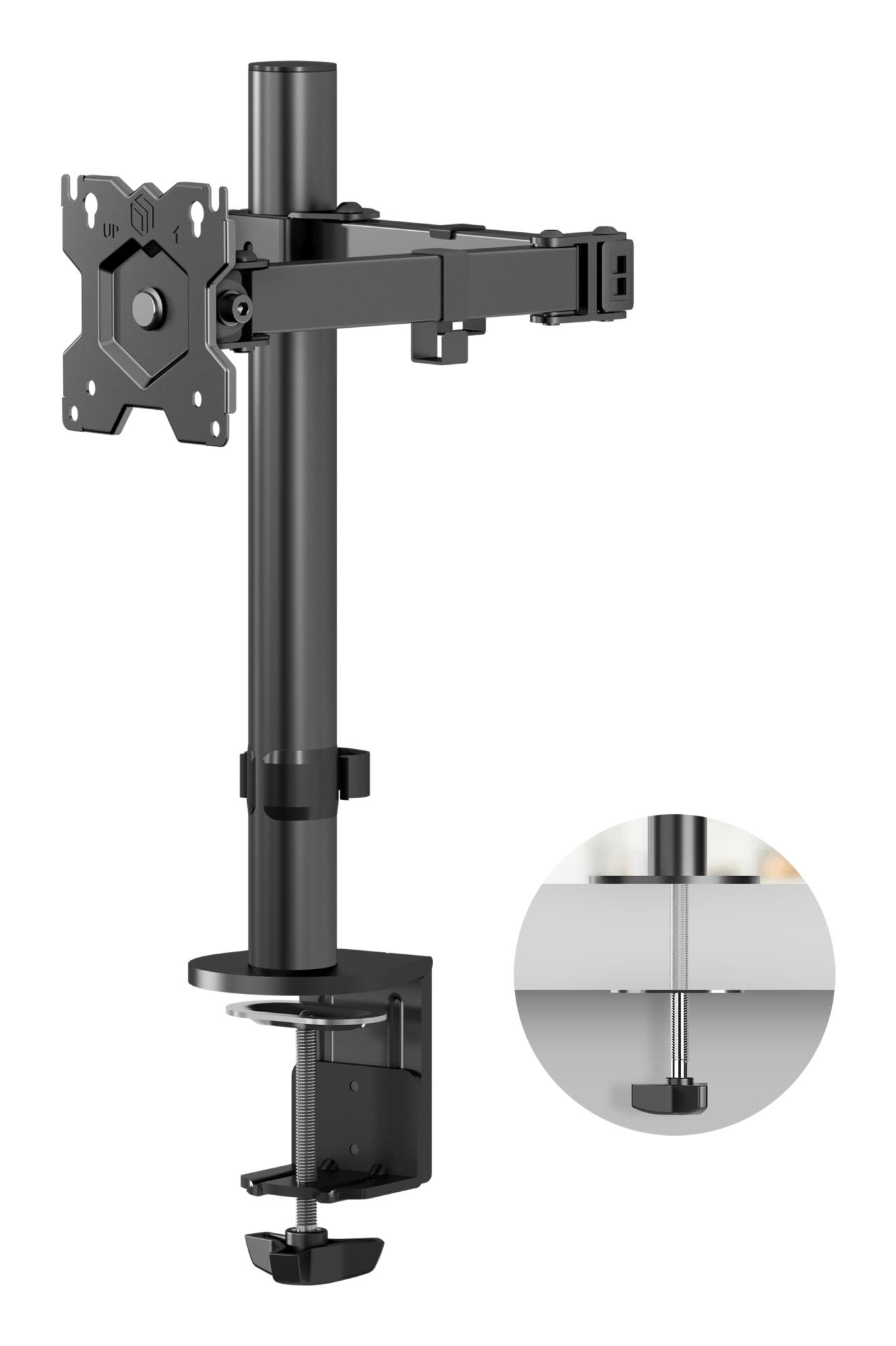 Monitori lauakinnitus 13-34" must D121E-B Onkron