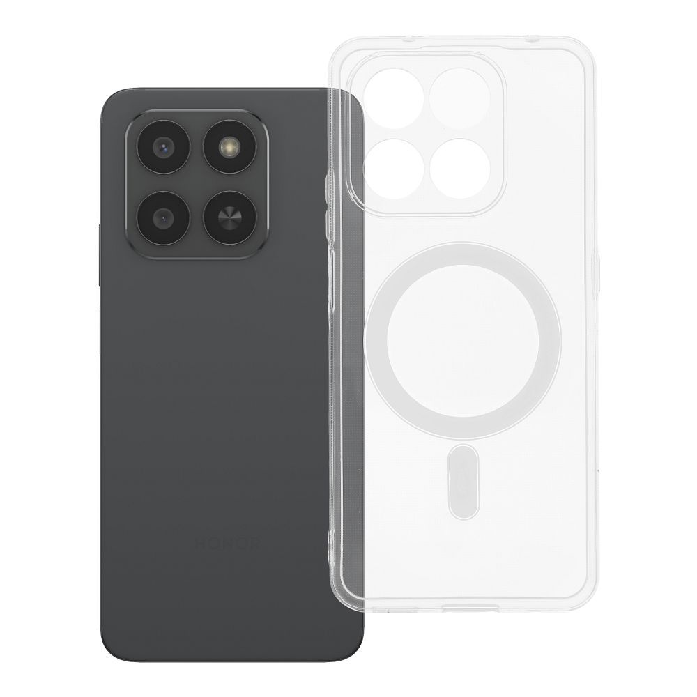 CLEAR Ümbris 2 mm jaoks HONOR 400 SMART compatible koos MagSafe (camera protection) läbipaistev