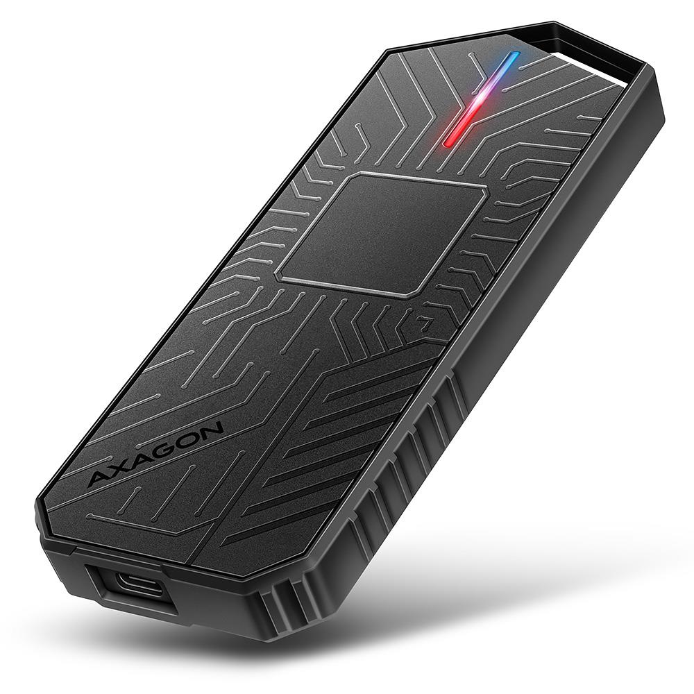 SSD ketta korpus M.2 NVMe SATA USB-C EEM2-GAM Axagon