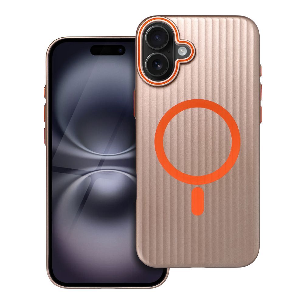 Ümbris SIMPLY compatible with MagSafe jaoks IPHONE 16 Plus titanium desert