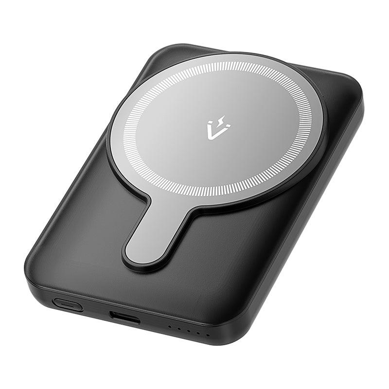 Vention FHSB0 5000mAh 20W magnetic powerbank+ USB-A to USB-C kaabel (must)