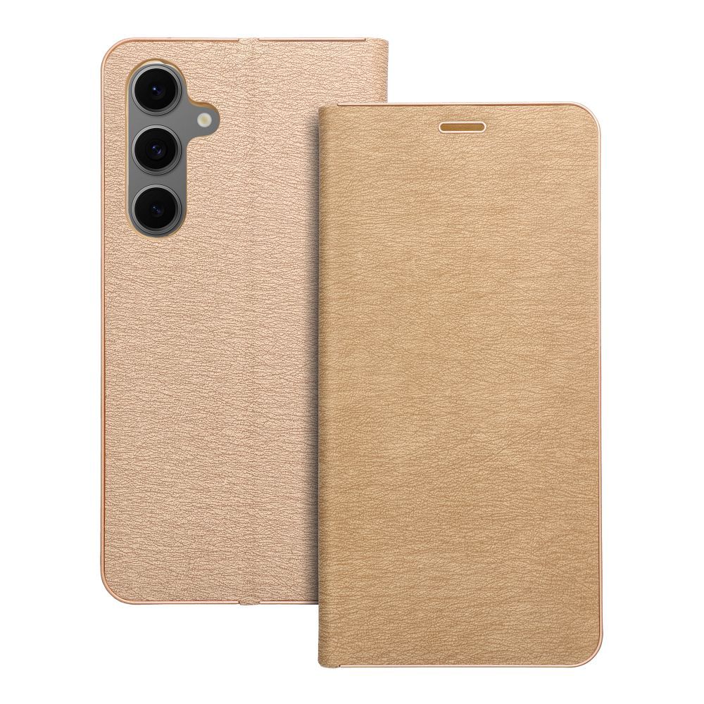 LUNA Book kuldne jaoks SAMSUNG S24 FE kuldne