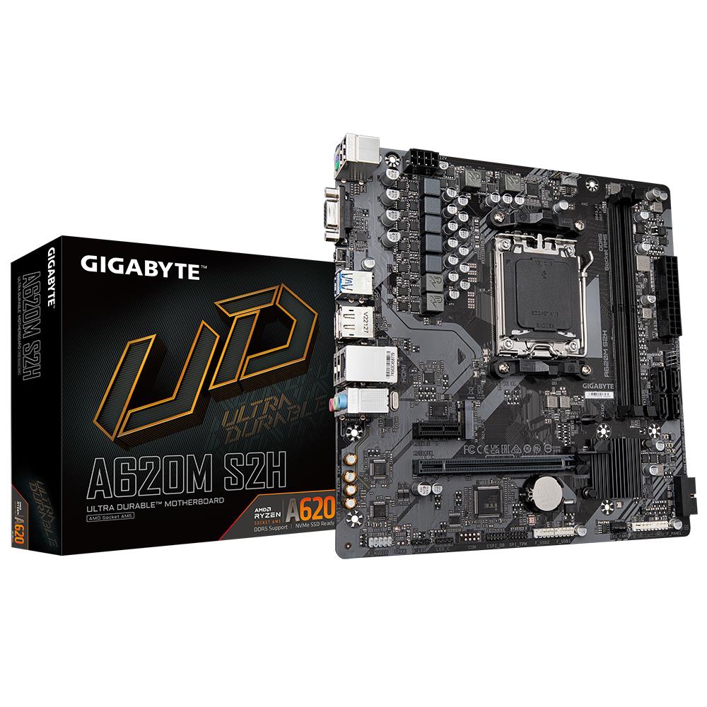 Emaplaat GIGABYTE AMD A620 Socket AM5 DDR5 Micro-ATX