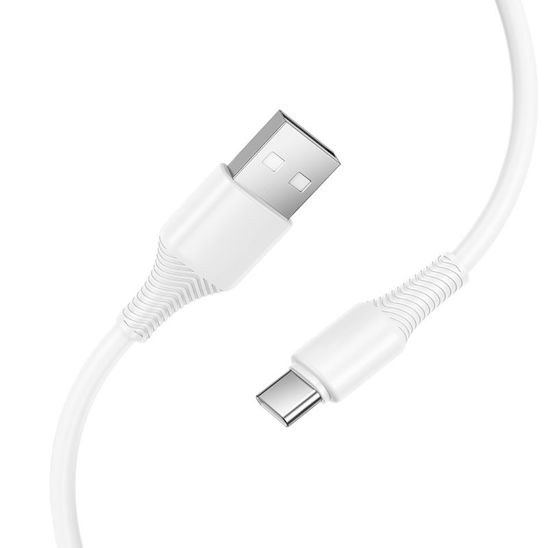 Kaabel USB A to USB C Hoco 3A 1 m X120 valge