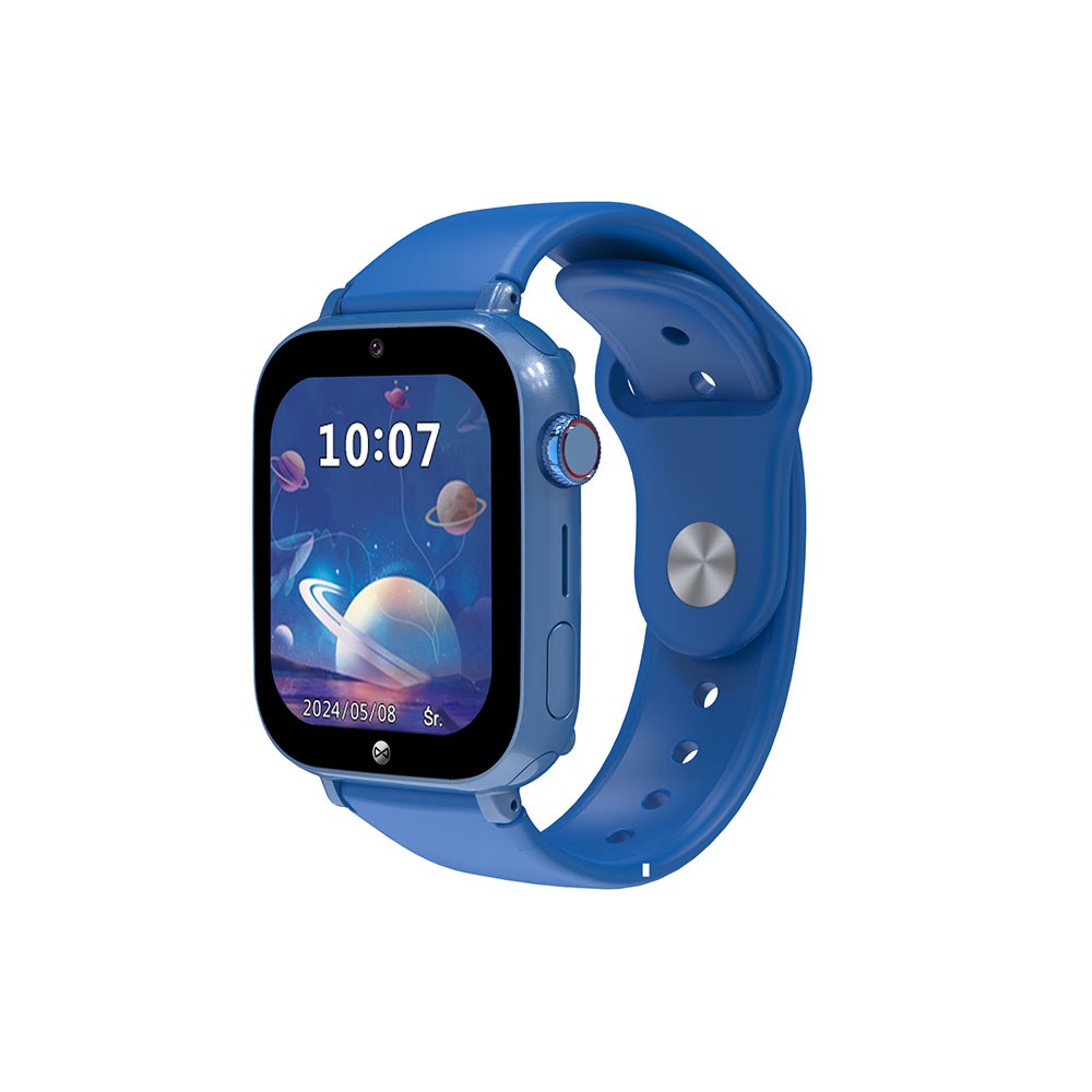 Smart Watch jaoks Kids Forever Smartwatch GPS WiFi 4G Kids Look Me! 3 KW-520 sinine