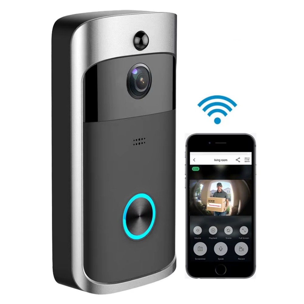 Wireless smart doorbell with camera and motion sensor Reach DB-1 must