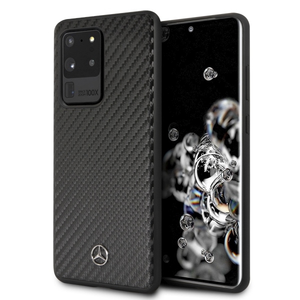 Mercedes Dynamic ümbris Samsung Galaxy S20 Ultra jaoks - must